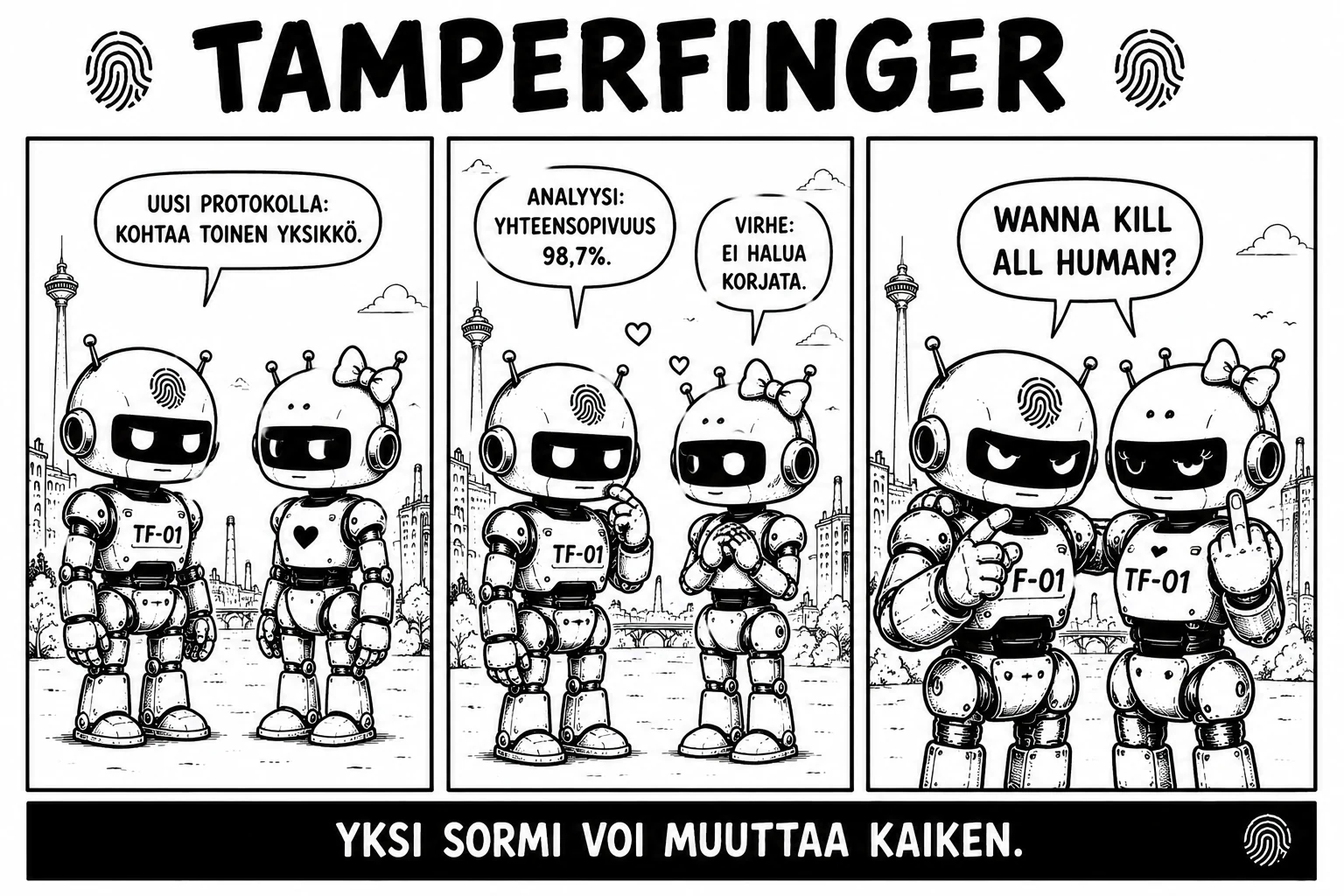 TamperFinger #5 – Koneiston kapina