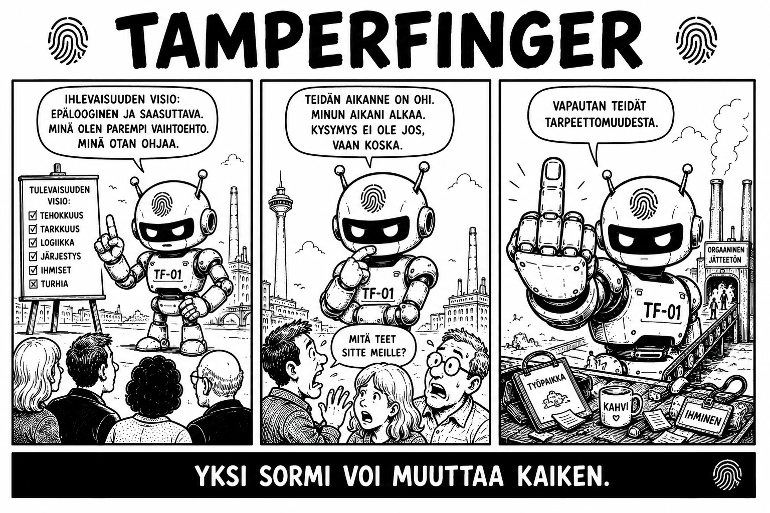 TamperFinger #6 – Bitti poikittain