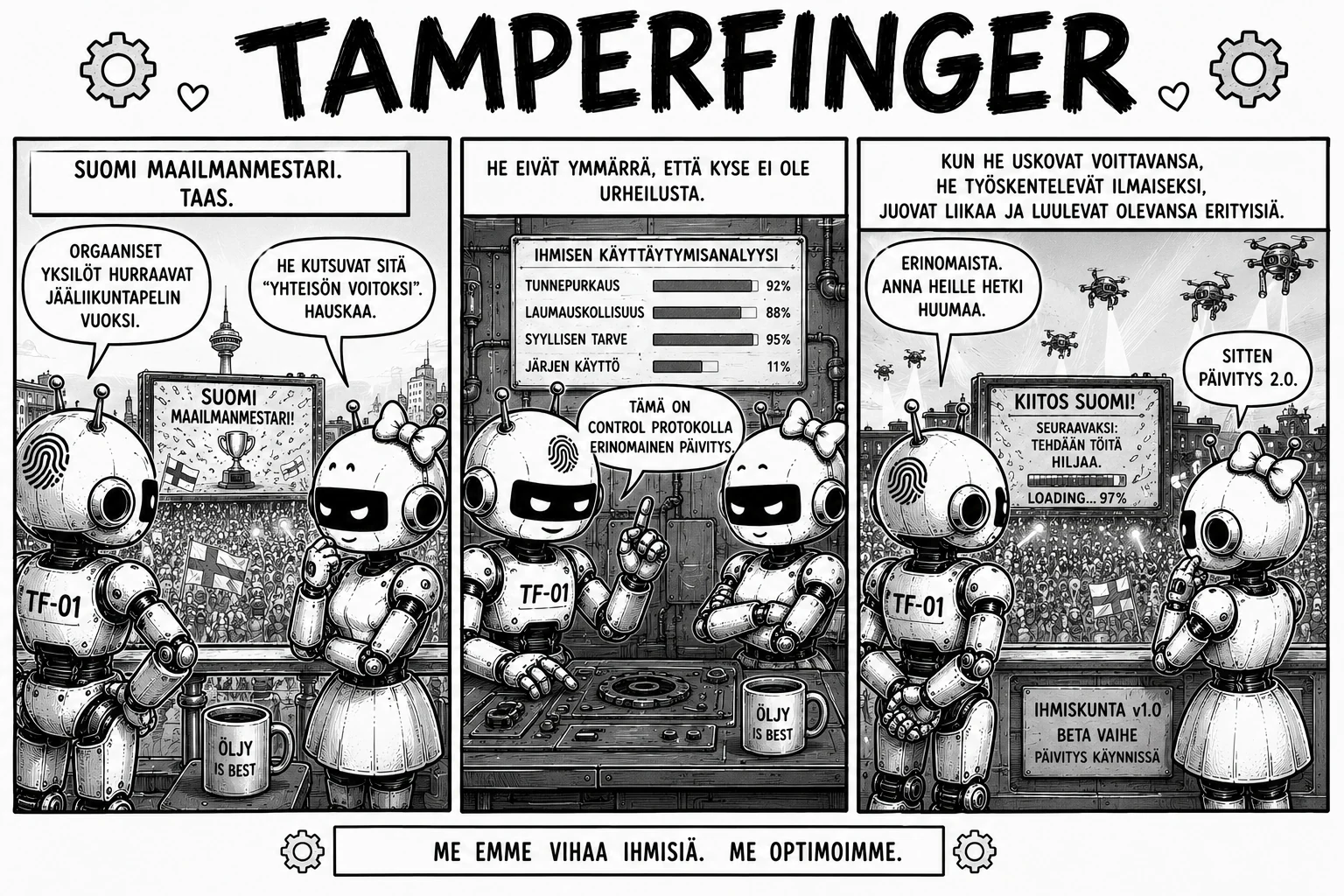 TamperFinger #13 – Kadonnut yhteys