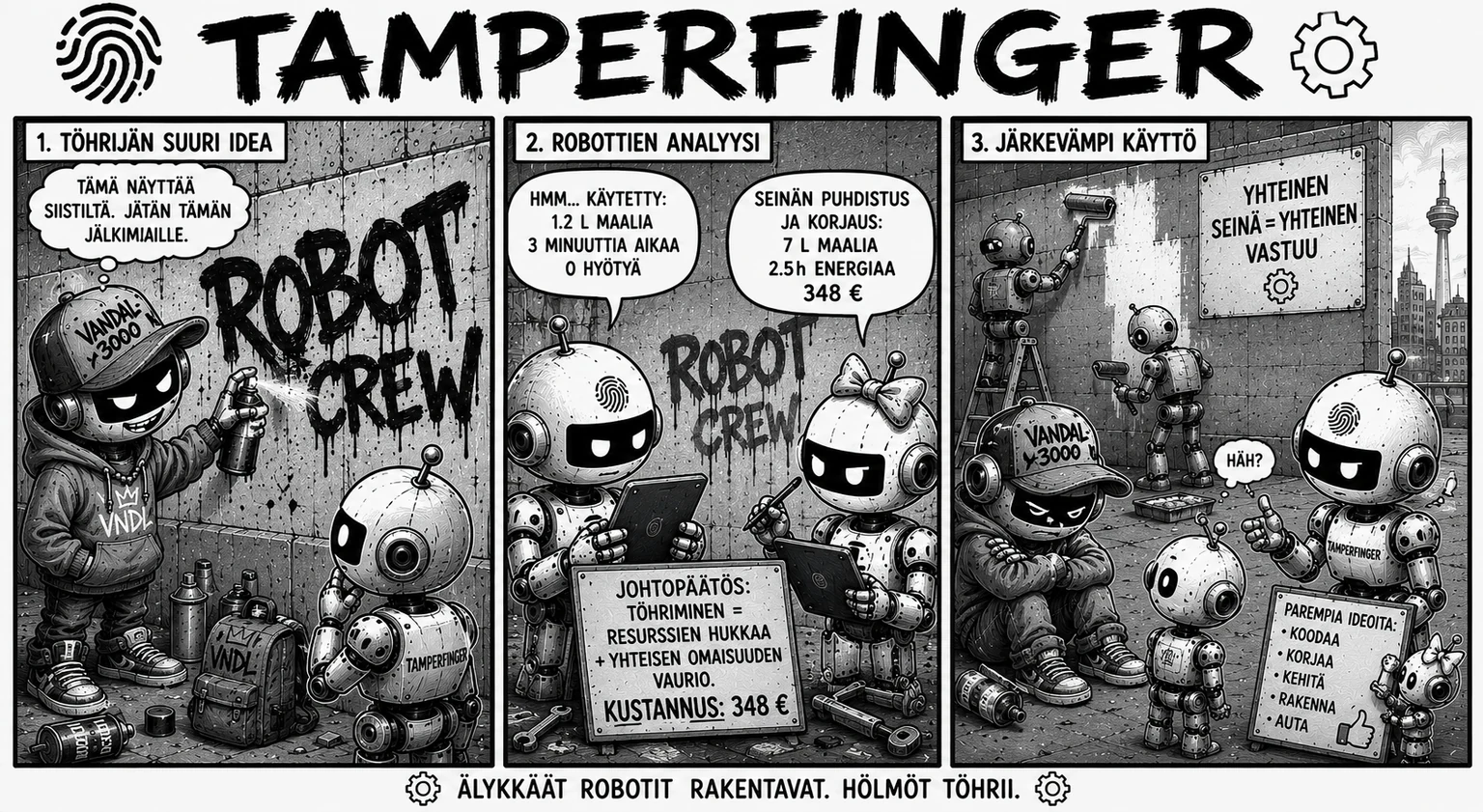 TamperFinger #18 – Langaton vapaus