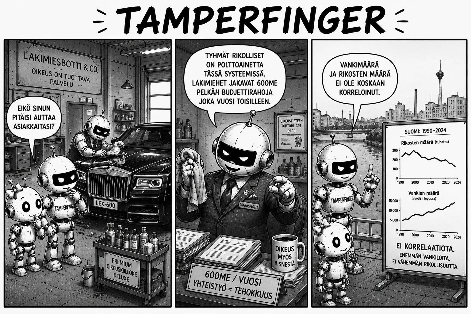 TamperFinger #22 – Tuottava oikeus