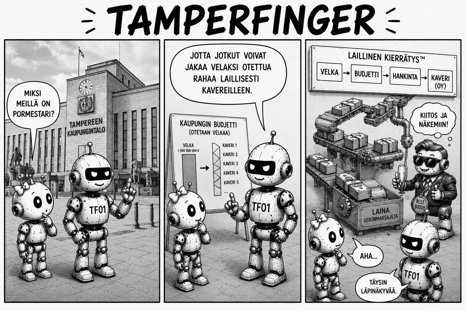 TamperFinger #23 – Laillinen kierrätys