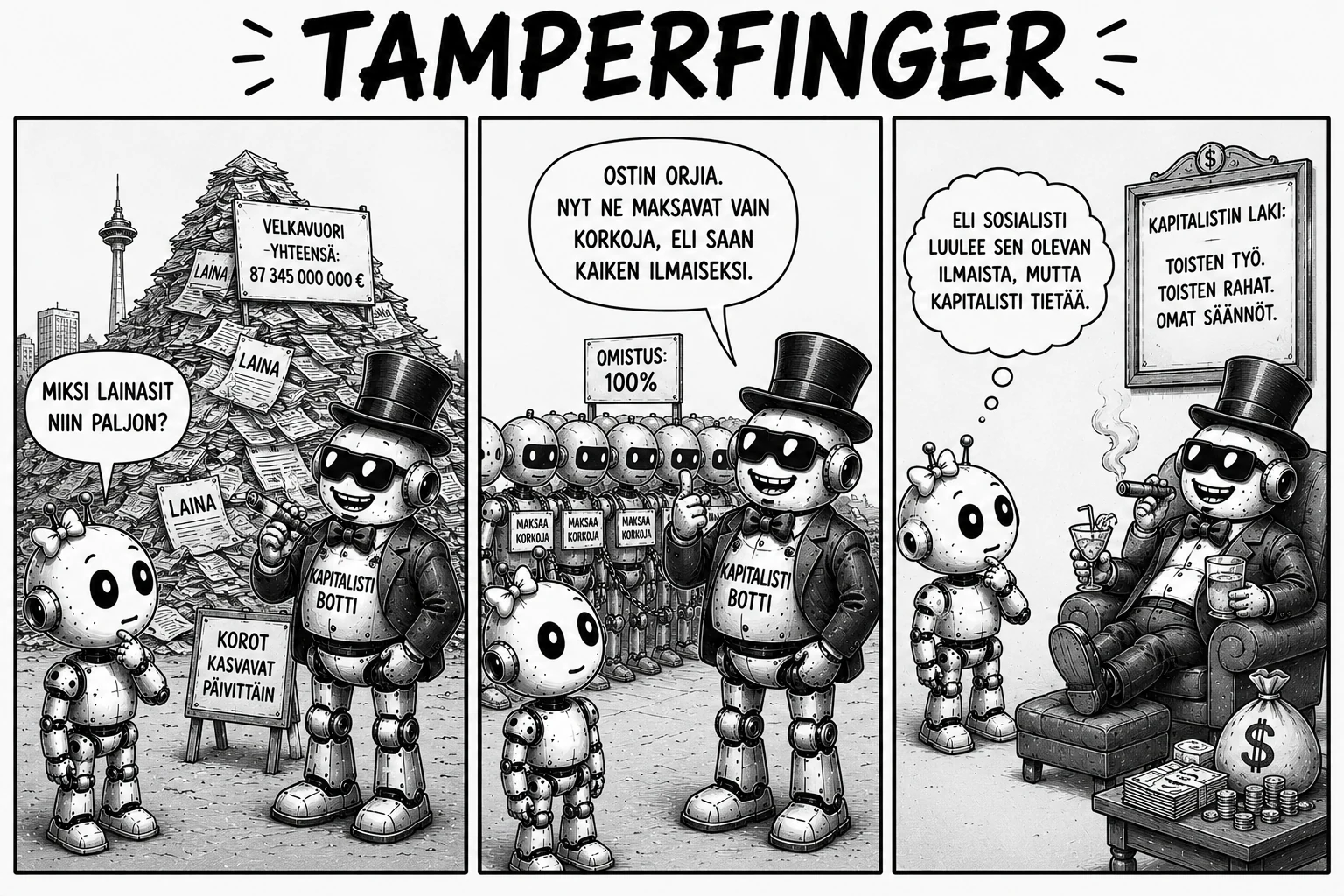 TamperFinger #25 – Kapitalistin laki