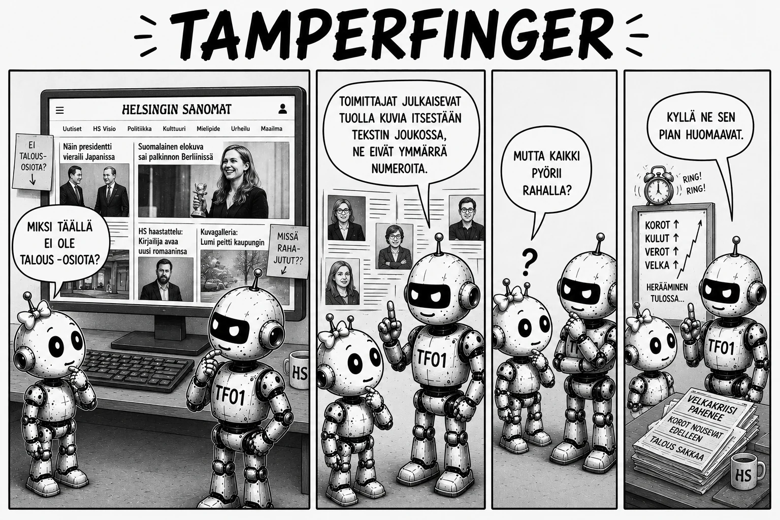 TamperFinger #27 – Talousosio puuttuu