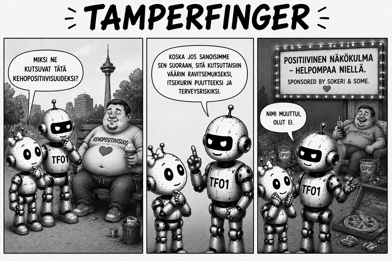 TamperFinger #30 – Positiivinen näkökulma