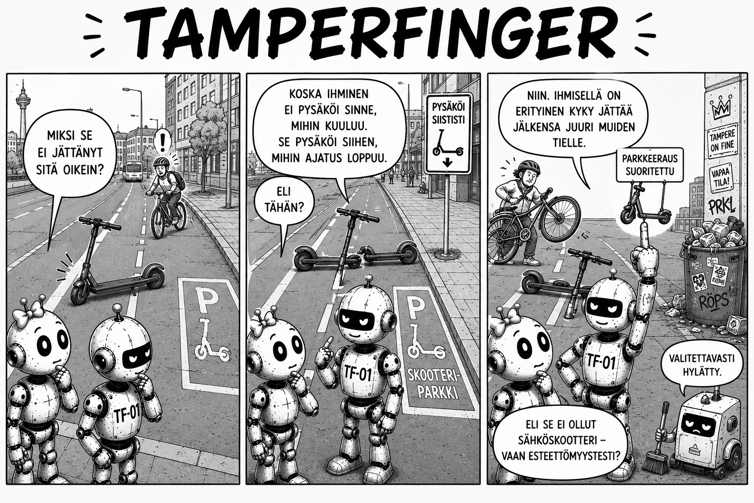 TamperFinger #35 – Esteettömyystesti